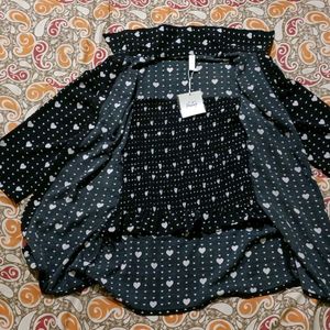 Jacket Type Top For Girls