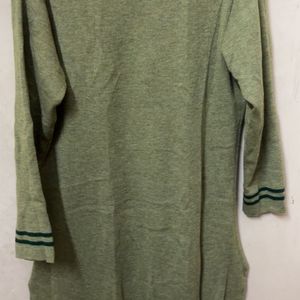 Green Woollen Kurta