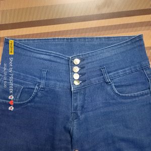 (N-16) 34 Size Slim Fit Denim Jeans
