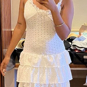 Cute White Mini Dress