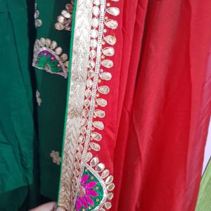 Updwon  Frok Kurti With Garara