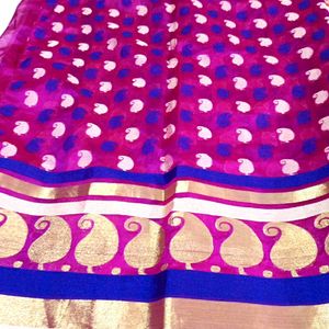 Silk Blend Saree