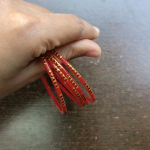 Blue Bangles 8 + Red (6) + 4 Goldred