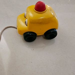 Push PULL Along Movable Car Toy