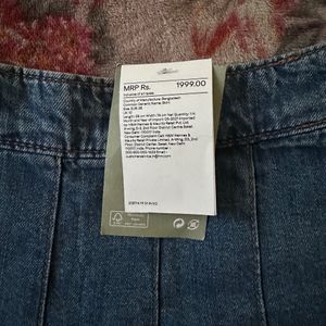 H&M Denim Short Skirt