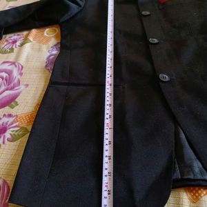 Black Jodhpuri Suit