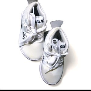 Kids White Air Shoes (Boys 18-24 Months)