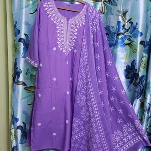 New/Unused Embroidered Kurta Set