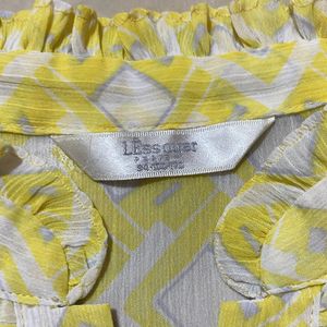 Yellow Semi Formal Top