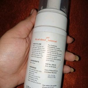 Nua Foaming Intimate Wash