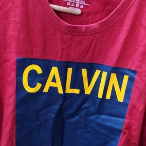 Calvin Klein Red T-shirt (Men's)