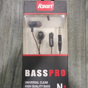 FOXIN BASSPRO EARPHONE N1