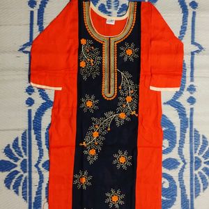 Women kurti Bust Size 34 Inch +Leggies