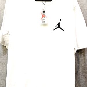 Jordan Oversized Unisex Tshirt (White Colour)