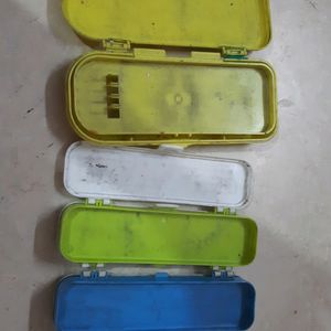 Combo Of Used Pencil Boxes