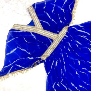 Royal Blue Stylish Gown