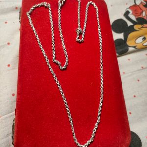 Silver Chain 34 Gm Heavy Weight