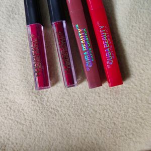 Huda Beauty And Cuba Beaut Lipstick Combo