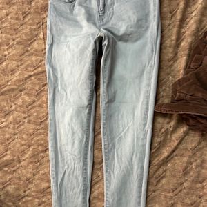 Kraus Grey Skinny Jeans ( Women )