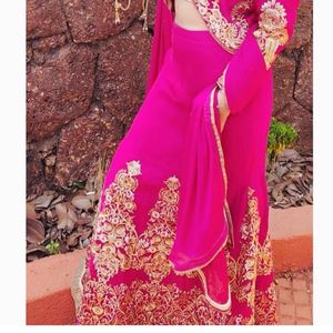 Royal Pink Mermaid  Lehenga