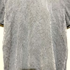 Imported Grey Top By Elle Homme