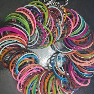 Bunch Of Colorful Bangles