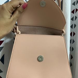 Beautiful Peach Sling Bag