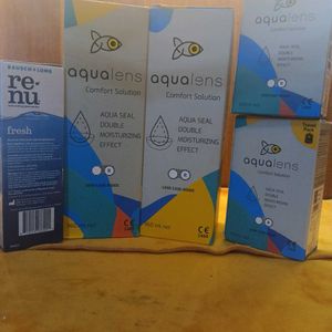 Pack Of 5 Aqualense Comfort Solution