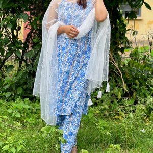 Kurti, Palazzo And Shrug