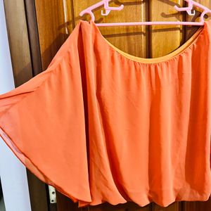 Orange Colour Balloon Top