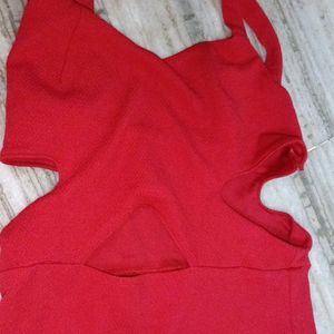 Hot Red Bodycon Dress🔥