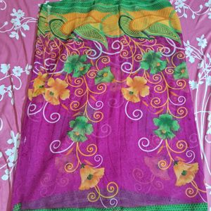 New Saree Collection 2 - Pink, Green