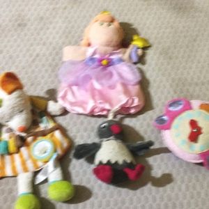 Branded Soft Toys Combo Of 4