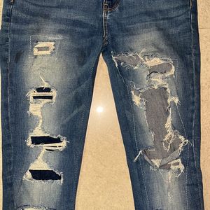 Y2k Cut Out Jeans