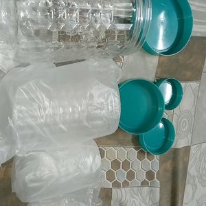 Plastic Containers Air Tight Set Of 4