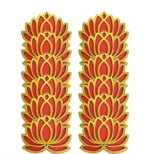 Wooden Lotus Cutout for Festivel Decorations Lotu