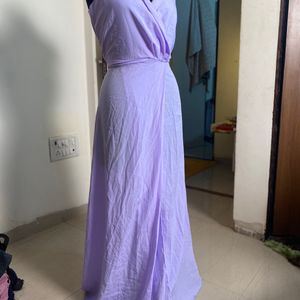 Purple Evening Gown