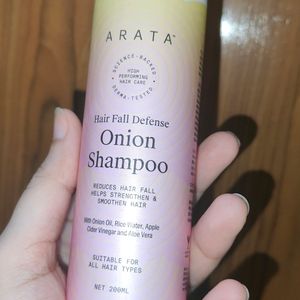 Arata Hair Fall Defense Onion Shampoo