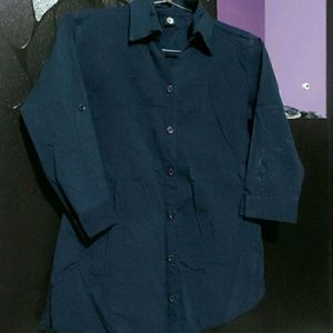 Navy Blue Formal Shirt