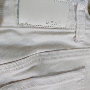 White Jeans From Deal