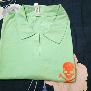 New Green Oversized T-shirt