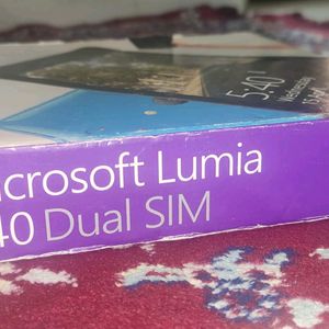 Microsoft Lumia 540 box with accessories