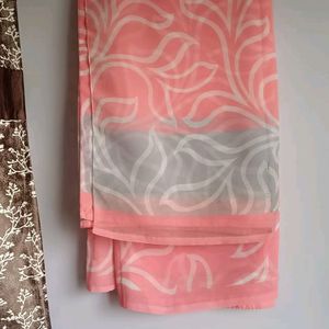 Babypink Saree With Blouse