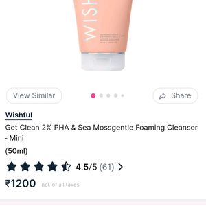 Wishful Gentle Foaming Cleanser