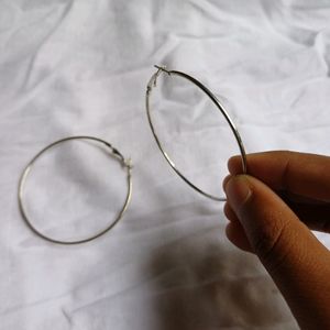 Basic Silver Hoop