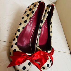 Korean Long Heels With Cute Bow