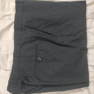 Raymond Charcoal Black Trousers