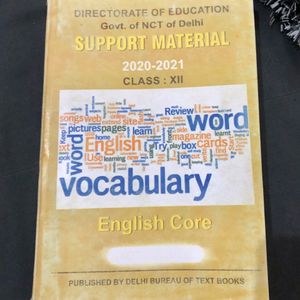 English- Support Material | Class- 12th |