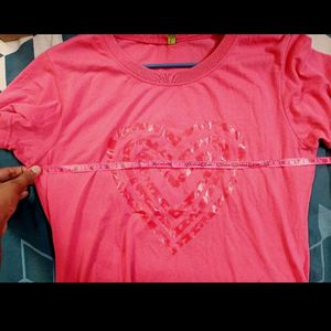 Cutest Pink Heart Daily T Shirt