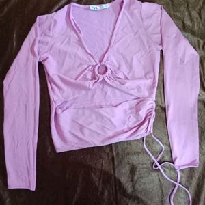 Authentic Zara Light Purple Top